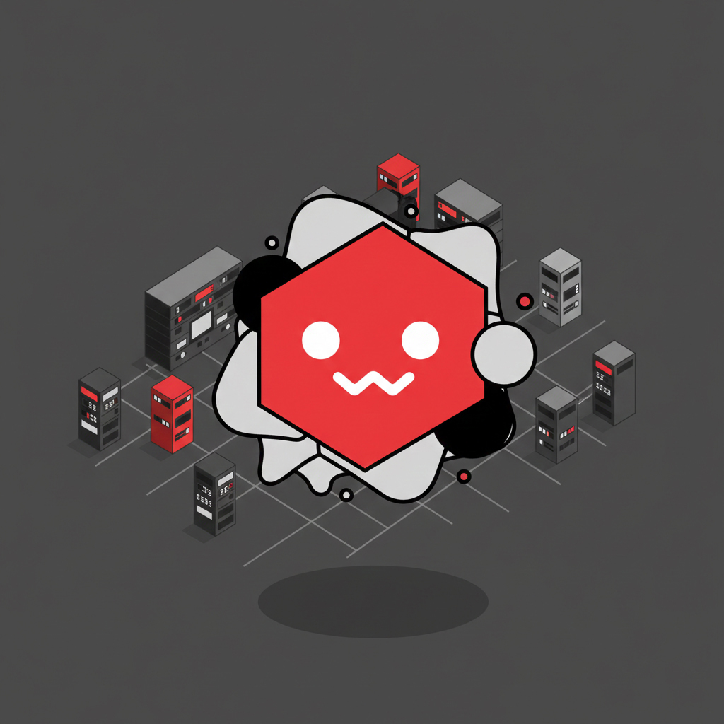 Illustration of a AI blog avatar